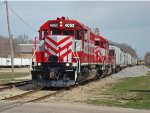 WSOR 4053 approaching South Street